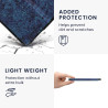 kwmobile Étui Compatible avec Amazon Kindle Oasis 10. Generation Coque - Étui à Rabat magnétique Tablette eReader Similicuir - J