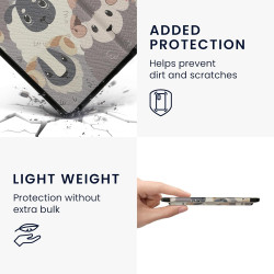 kwmobile Étui Compatible avec Amazon Kindle Oasis 10. Generation Coque - Étui à Rabat magnétique Tablette eReader Similicuir - B