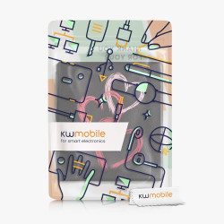 kwmobile Étui Compatible avec Amazon Kindle Oasis 10. Generation Coque - Étui à Rabat magnétique Tablette eReader Similicuir - R