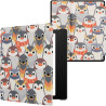 kwmobile Étui Compatible avec Amazon Kindle Oasis 10. Generation Coque - Étui à Rabat magnétique Tablette eReader Similicuir - G
