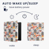 kwmobile Étui Compatible avec Amazon Kindle Oasis 10. Generation Coque - Étui à Rabat magnétique Tablette eReader Similicuir - G