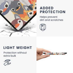 kwmobile Étui Compatible avec Amazon Kindle Oasis 10. Generation Coque - Étui à Rabat magnétique Tablette eReader Similicuir - G