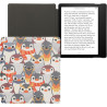 kwmobile Étui Compatible avec Amazon Kindle Oasis 10. Generation Coque - Étui à Rabat magnétique Tablette eReader Similicuir - G