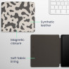 kwmobile Étui Compatible avec Amazon Kindle Oasis 10. Generation Coque - Étui à Rabat magnétique Tablette eReader Similicuir - N