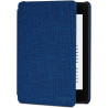 Étui en tissu protégeant de l'eau pour kindle paperblanc (10ème génération - modèle 2018), bleu