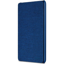 Étui en tissu protégeant de l'eau pour kindle paperblanc (10ème génération - modèle 2018), bleu