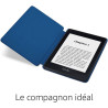 Étui en tissu protégeant de l'eau pour kindle paperblanc (10ème génération - modèle 2018), bleu