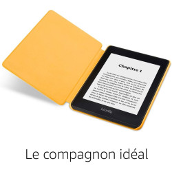 Étui en tissu protégeant de l'eau pour kindle paperblanc (10ème génération - modèle 2018), jaune