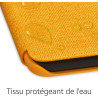 Étui en tissu protégeant de l'eau pour kindle paperblanc (10ème génération - modèle 2018), jaune