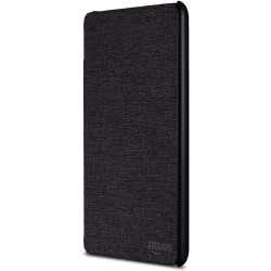 Étui en tissu protégeant de l'eau pour kindle paperblanc (10ème génération - modèle 2018), noir anthracite
