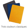 Étui en tissu protégeant de l'eau pour kindle paperblanc (10ème génération - modèle 2018), noir anthracite