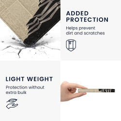 Kwmobile étui compatible avec amazon kindle paperblanc (2024)/colorsoft coque - étui à rabat magnétique tablette ereader similic