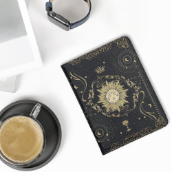 Kwmobile étui compatible avec amazon kindle paperblanc (2024)/colorsoft coque - étui à rabat magnétique tablette ereader similic