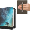 Kwmobile étui compatible avec amazon kindle paperblanc (2024)/colorsoft coque - étui à rabat magnétique tablette ereader similic