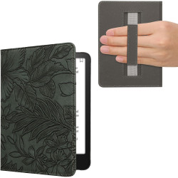 Kwmobile étui compatible avec amazon kindle paperblanc (2024)/colorsoft coque - étui à rabat magnétique tablette ereader similic