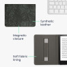 Kwmobile étui compatible avec amazon kindle paperblanc (2024)/colorsoft coque - étui à rabat magnétique tablette ereader similic