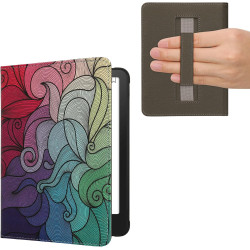Kwmobile étui compatible avec amazon kindle paperblanc (2024)/colorsoft coque - étui à rabat magnétique tablette ereader similic