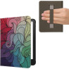 Kwmobile étui compatible avec amazon kindle paperblanc (2024)/colorsoft coque - étui à rabat magnétique tablette ereader similic