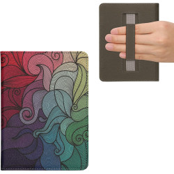 Kwmobile étui compatible avec amazon kindle paperblanc (2024)/colorsoft coque - étui à rabat magnétique tablette ereader similic