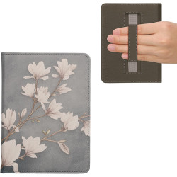 Kwmobile étui compatible avec amazon kindle paperblanc (2024)/colorsoft coque - étui à rabat magnétique tablette ereader similic