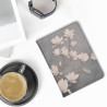 Kwmobile étui compatible avec amazon kindle paperblanc (2024)/colorsoft coque - étui à rabat magnétique tablette ereader similic