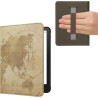 Kwmobile étui compatible avec amazon kindle paperblanc (2024)/colorsoft coque - étui à rabat magnétique tablette ereader similic