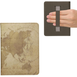 Kwmobile étui compatible avec amazon kindle paperblanc (2024)/colorsoft coque - étui à rabat magnétique tablette ereader similic