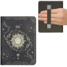 Kwmobile etui compatible avec kindle paperblanc 11e génération - étui à rabat magnétique tablette ereader similicuir avec sangle