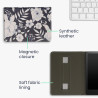 Kwmobile etui compatible avec kindle paperblanc 11e génération - étui à rabat magnétique tablette ereader similicuir avec sangle