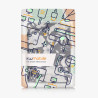 Kwmobile etui compatible avec kindle paperblanc 11e génération - étui à rabat magnétique tablette ereader similicuir avec sangle