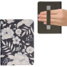 Kwmobile etui compatible avec kindle paperblanc 11e génération - étui à rabat magnétique tablette ereader similicuir avec sangle