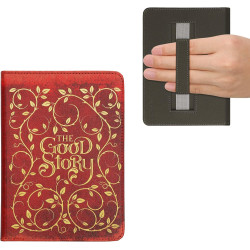 Kwmobile etui compatible avec kindle paperblanc 11e génération - étui à rabat magnétique tablette ereader similicuir avec sangle