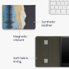 Kwmobile etui compatible avec kindle paperblanc 11e génération - étui à rabat magnétique tablette ereader similicuir avec sangle