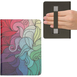 Kwmobile etui compatible avec kindle paperblanc 11e génération - étui à rabat magnétique tablette ereader similicuir avec sangle