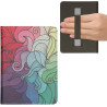 Kwmobile etui compatible avec kindle paperblanc 11e génération - étui à rabat magnétique tablette ereader similicuir avec sangle
