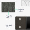 Kwmobile etui compatible avec kindle paperblanc 11e génération - étui à rabat magnétique tablette ereader similicuir avec sangle