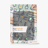 Kwmobile etui compatible avec kindle paperblanc 11e génération - étui à rabat magnétique tablette ereader similicuir avec sangle