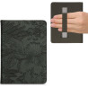 Kwmobile etui compatible avec kindle paperblanc 11e génération - étui à rabat magnétique tablette ereader similicuir avec sangle