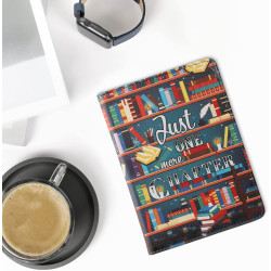Kwmobile etui compatible avec kindle paperblanc 11e génération - étui à rabat magnétique tablette ereader similicuir avec sangle