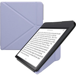 kwmobile Étui Compatible avec Kobo Forma Coque - Étui à Rabat magnétique Tablette eReader Similicuir - Lavande