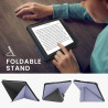 kwmobile Étui Compatible avec Kobo Forma Coque - Étui à Rabat magnétique Tablette eReader Similicuir - Lavande