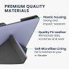 kwmobile Étui Compatible avec Kobo Forma Coque - Étui à Rabat magnétique Tablette eReader Similicuir - Lavande
