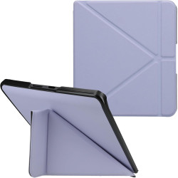 kwmobile Étui Compatible avec Kobo Forma Coque - Étui à Rabat magnétique Tablette eReader Similicuir - Lavande