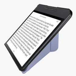 kwmobile Étui Compatible avec Kobo Forma Coque - Étui à Rabat magnétique Tablette eReader Similicuir - Lavande