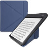 kwmobile Étui Compatible avec Kobo Forma Coque - Étui à Rabat magnétique Tablette eReader Similicuir - Bleu foncé