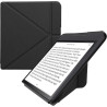kwmobile Étui Compatible avec Kobo Forma Coque - Étui à Rabat magnétique Tablette eReader Similicuir - Noir