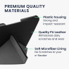 kwmobile Étui Compatible avec Kobo Forma Coque - Étui à Rabat magnétique Tablette eReader Similicuir - Noir