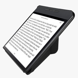 kwmobile Étui Compatible avec Kobo Forma Coque - Étui à Rabat magnétique Tablette eReader Similicuir - Noir