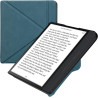 kwmobile Étui Compatible avec Kobo Forma Coque - Étui à Rabat magnétique Tablette eReader Similicuir - pétrole