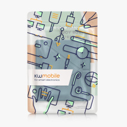 kwmobile Étui Compatible avec Kobo Forma Coque - Étui à Rabat magnétique Tablette eReader Similicuir - pétrole